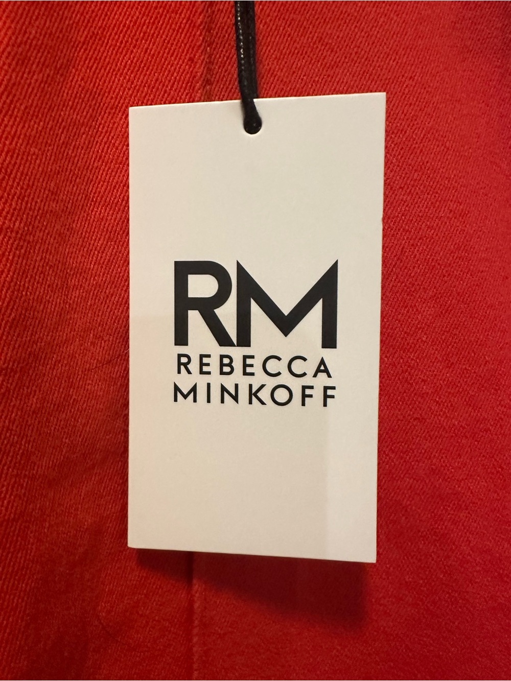 Rebecca Minkoff Size 6 Wide Leg Red Jeans NWT - Picture 4 of 9